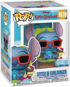 FUNKO POP Disney Lilo  Stitch - 1639 Stitch In Sunlounger